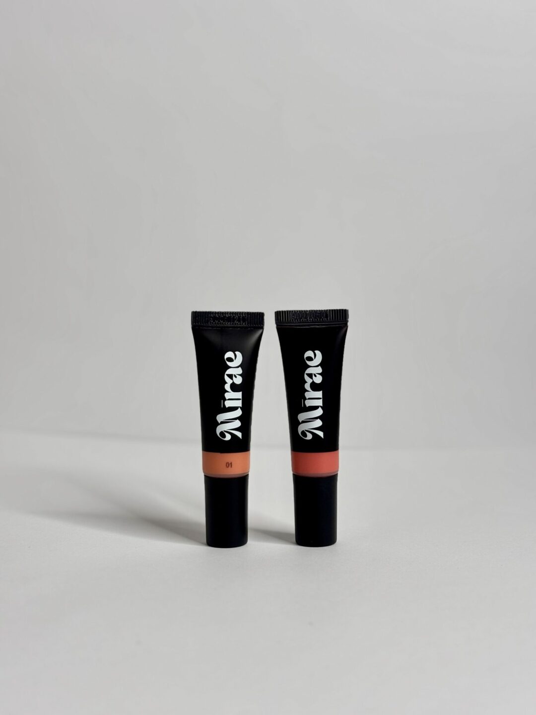 Glowy Pink +Soft peach - perfect pink duo